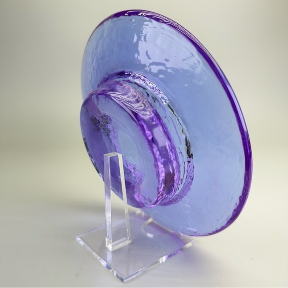 Fire and Light Neodymium Recycled Glass 
Wine Bottle Caddy Candle Holder - Picture 9 of 12